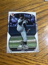 2023 Bowman 1st Draft Baseball BD-37 Isaiah Coupet - Colorado Rockies