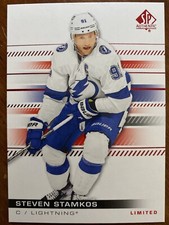 19-20 UD SP Authentic Hockey Red Limited 52 Steven Stamkos