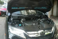 Black Strut Lift Bonnet Shock Hood Damper Kit fits 2018-2022 Honda Odyssey MPV