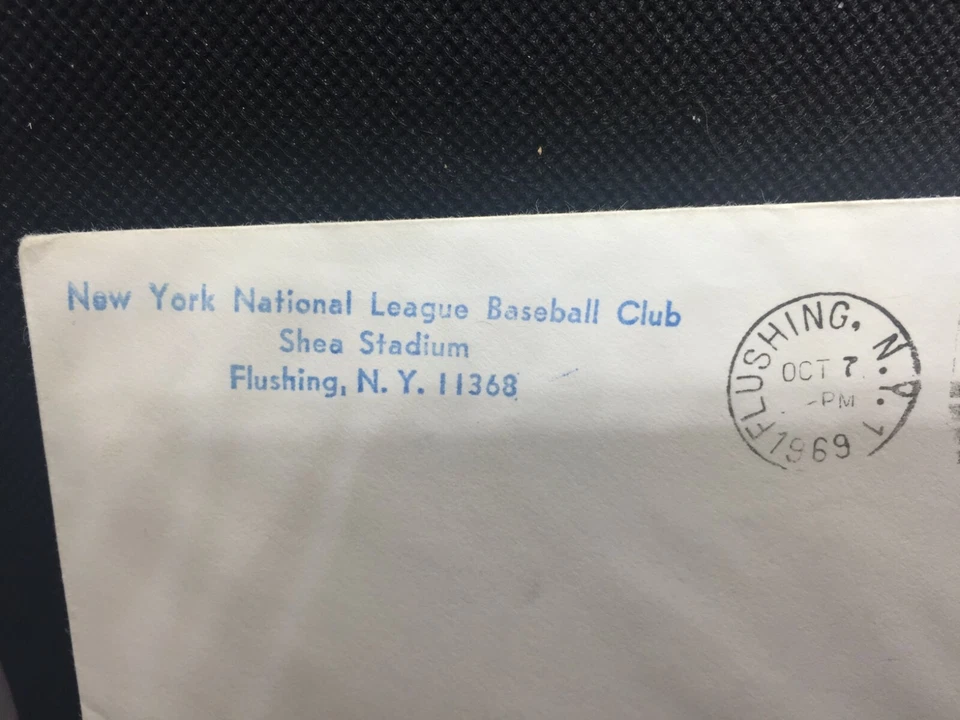 1969 New York Mets First Day Issue Professional Baseball Stamp - Image 2 of 3
