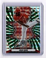2022 Mosaic Baseball JOAN ADON RC FOTL Green Swirl Numbered /12 #254 SSP