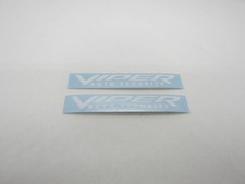 VIPER Viper Auto Security sticker white 2 pieces