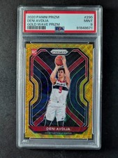 2020-21 Panini Prizm DENI AVDIJA Rookie RC Gold Wave Prizm #290 PSA 9