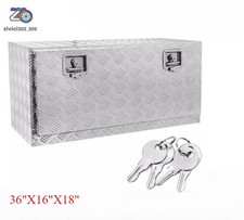 36x16x18 Aluminum Truck Underbody Tool Box Trailer Rv Tool Storage Under Bed 36x16x18 Aluminum Truck Underbody Tool Box Trailer Rv Tool Storage Under Bed