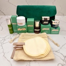 New La Mer 12 Pc Skincare Travel Size gift set Cream Lotion Concentrate Serum