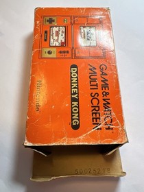 Nintendo Game & Watch Donkey Kong 1982 Multi Screen with BOX Retro console