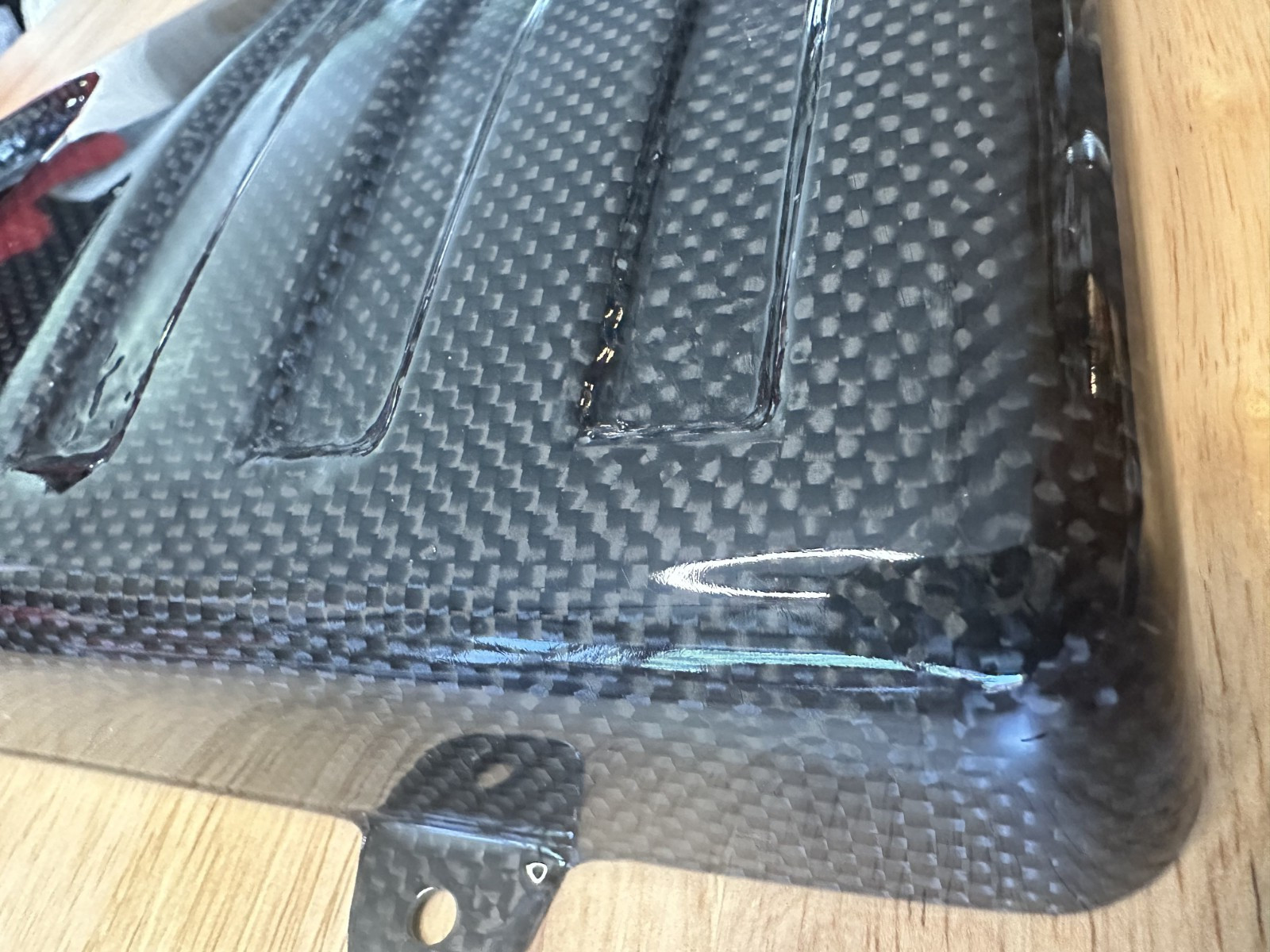 Ferrari F430, Scuderia, Scuderia 16M - Carbon Coolant Tank Cover PN 235048