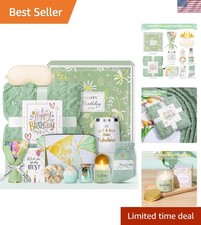 13PCS Luxury Spa Gift Basket for Women - Vanilla Coconut Birthday Treats