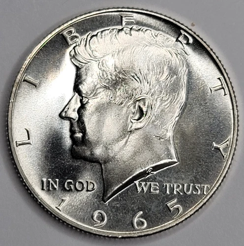 1965 SMS Kennedy Half Dollar 40% Silver Uncirculated