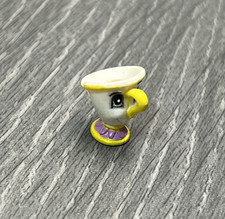 Disney La Bella y la Bestia Chip Taza de té Miniatura Figura Polly Pocket PEQUEÑA