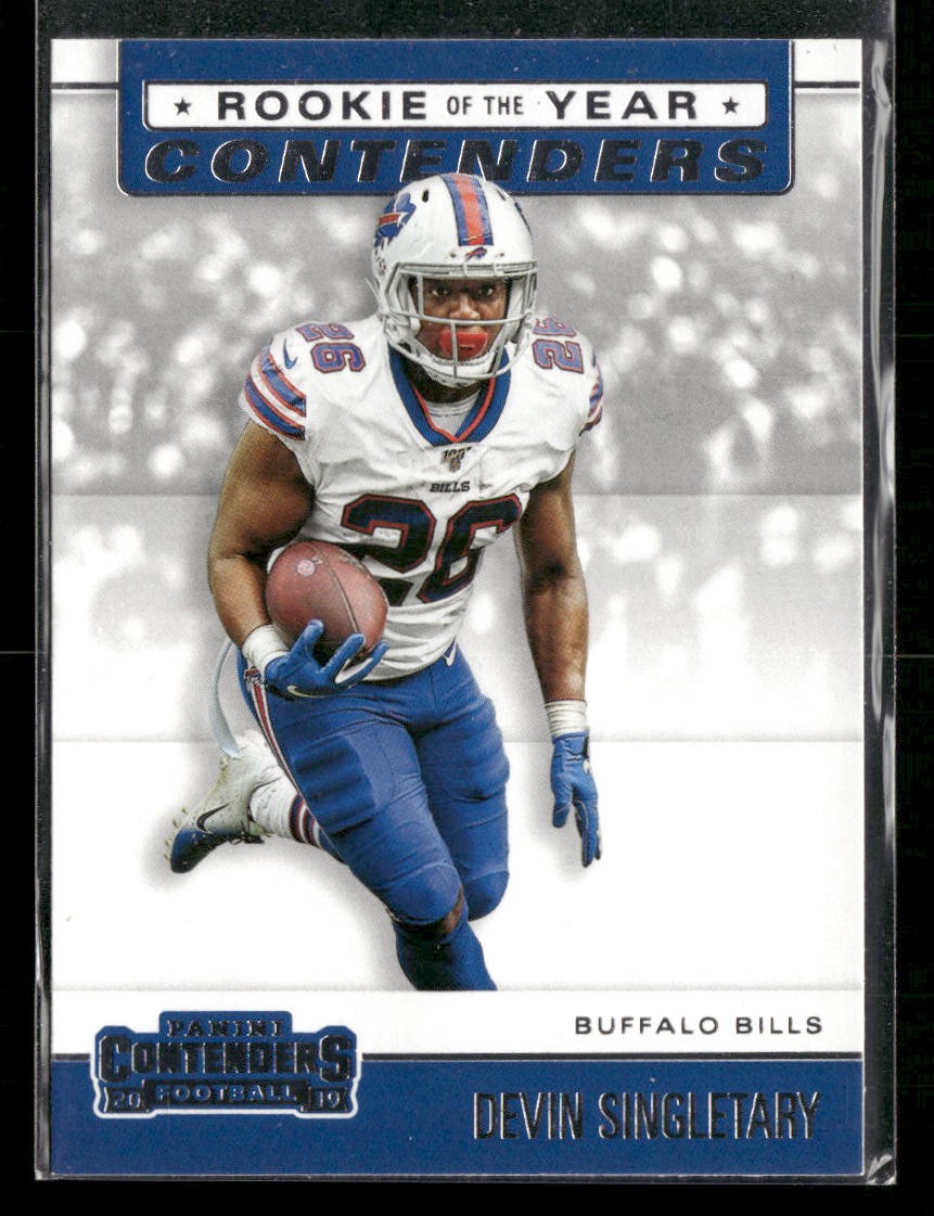 2019 Panini Contenders #RYA-DS Devin Singletary Rookie of the Year Contenders