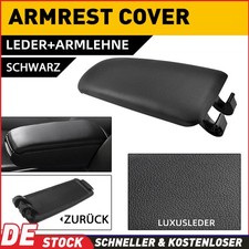 Auto Deckel Klappe Mittelarmlehne Kunstleder für Audi A1 S1 8X Sportback Schwarz