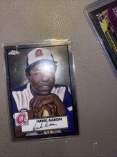 2021 Topps Chrome Platinum Anniversary - Hank Aaron #678