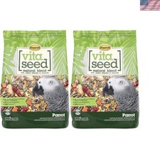Vita Seed Natural Blend Parrot Food - 5 lbs Each, Perfect for Birthday Treats