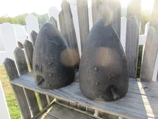 ORIGINAL 1934 PONTIAC HEADLIGHT BUCKETS/HOT STREET RAT ROD