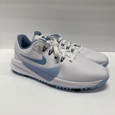 Nike Victory Pro 4 White/Psychic Blue Golf Shoes Men's Size 11 & 13 FZ7611-101