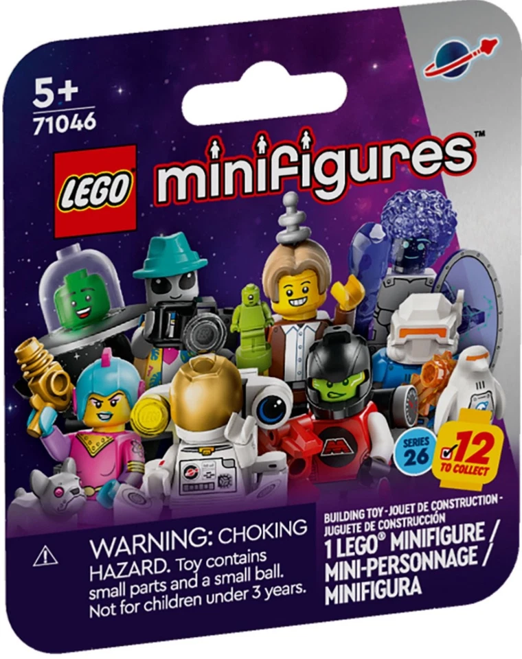 LEGO Collectible Minifigs Series 26 Space - 71046 - New - Choose Your Character! - Image 2 of 2
