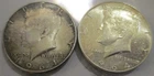 Lot of Two 2 1964 Kennedy Silver Half Dollars-LOT G