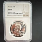 1962 Franklin Half Dollar 50C NGC PF 66 Proof Silver Philadelphia