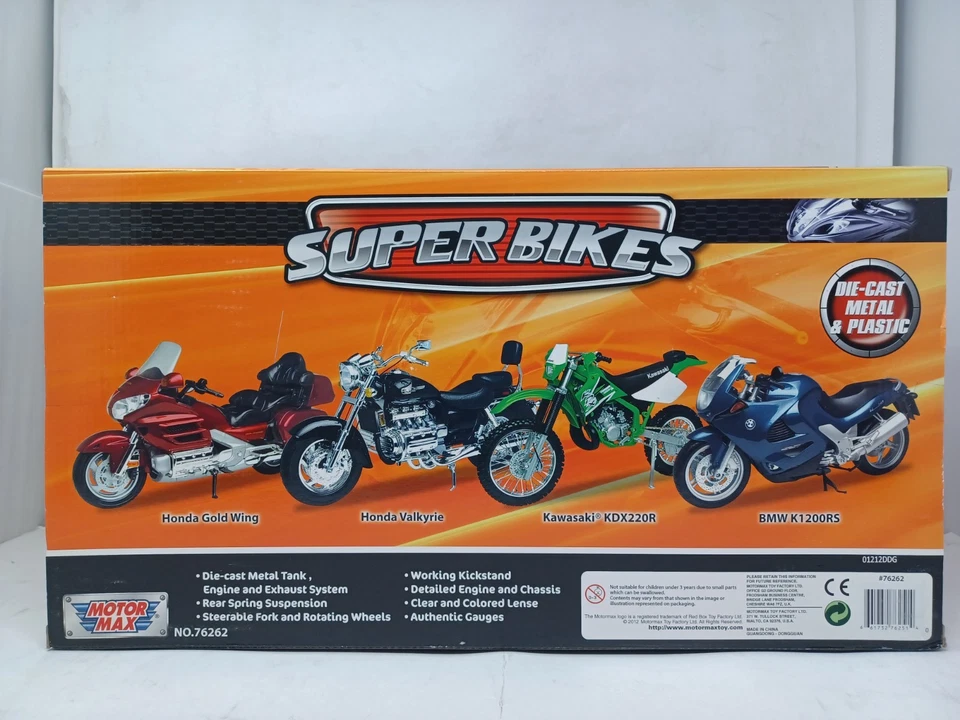 Motor Max BMW K1200RS Super Bikes 1:6 diecast  - Image 3 of 3