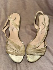 Nina Heels Gold Glitter 8m