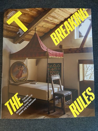 New York Times T Style Magazine Sept. 28, 2025 Design & Luxury: BREAKING RULES