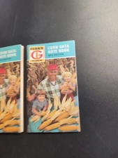 2 1969 Funk's G Hybrids Seed Corn Data Notebook Vail Iowa Advertising Book