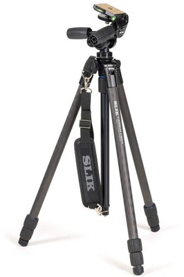 Carbon tripod Carbon Master 733 3-stage nut lock type 25mm