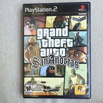 Grand Theft Auto: San Andreas PS2 Rockstar Games Manual Included NTSC-U/C