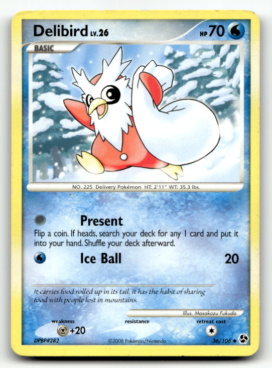 Delibird 36/106 Normal Uncommon Great Encounters LP