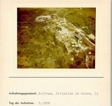 10186247 - 2985 Baltrum Luftaufnahme Zeltplatz im Osten Foto montiert auf Karton