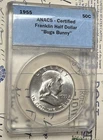 ANACS 1955 Bugs Bunny Franklin Half Dollar 🇺🇸