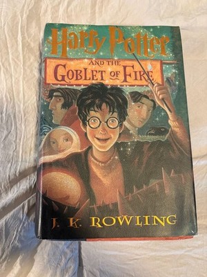 J.K. Rowling Harry Potter And The Goblet Of Fire First American Edition 2000