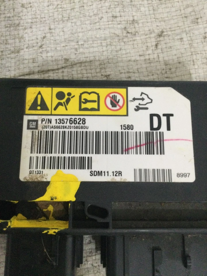 Chevrolet Silverado 1500 2010 módulo de control de bolsa OEM 13576628 Foto 4 de 4