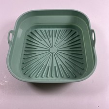 AIR FRYER OVEN MICROWAVE SILICONE TRAY FOLDABLE REUSABLE BASKET
