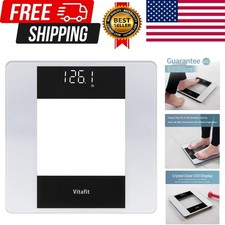 Digital Bathroom Scale for Body Weight, High Accuracy Assured by Weight Scale...