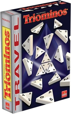 GOLIATH Spiel Triominos Travel Edition Familienspiel ab 6 jahren