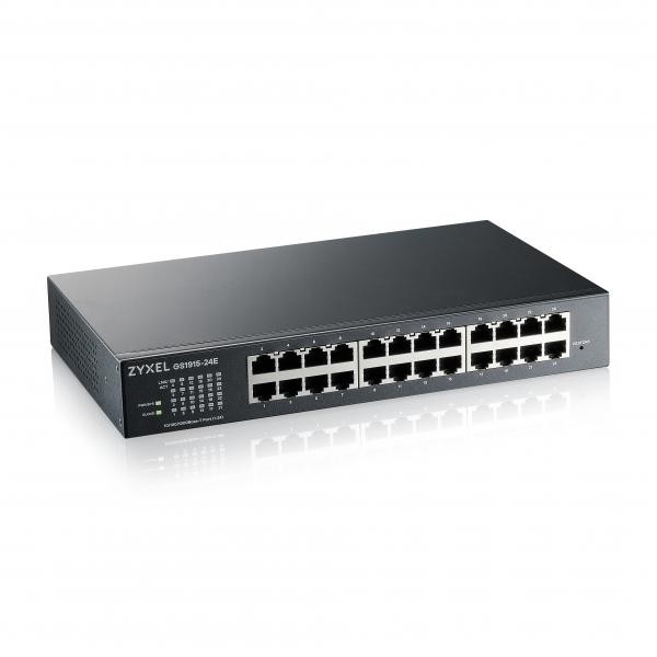 Zyxel GS1915-24E Gestito L2 Gigabit Ethernet (10/100/1000) 1U Nero - Immagine 2
