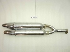 Guzzi vari modelli doppio scarico marmitta TZ IGM 38657S BREVETTO 195 diam in...