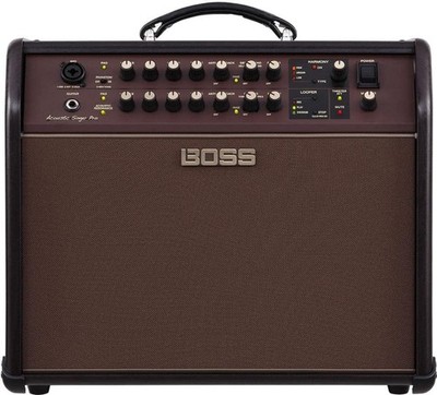 Boss Acoustic Singer Pro Acoustic Guitar Combo Amplifier,120W, Brown