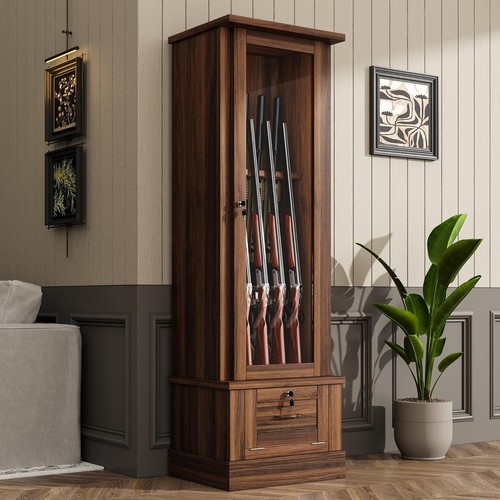 Gun Safe for 10 Long Rifles and Pistols Gun Cabinet for Rifle w ...
