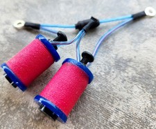 1.25" 8-32 Tattoo Machine Parts Coils 8 Wrap Blue washers Hot Pink Blue Candy