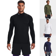 Under Armour ColdGear Fitted Mock Herren Longsleeve Shirt Sportshirt