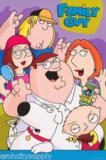 FAMILY GUY - GROUP POSE -  TV  CARTOON - POSTER - #3840   FREE SHIP