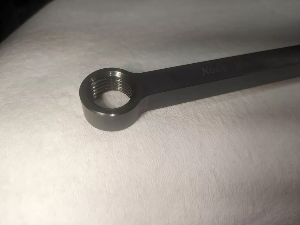 Accesorio de amoladora de poste de herramienta de torno Dremel 3/4-12 rosca A-36 acero hecho en EE. UU. Foto 3 de 4