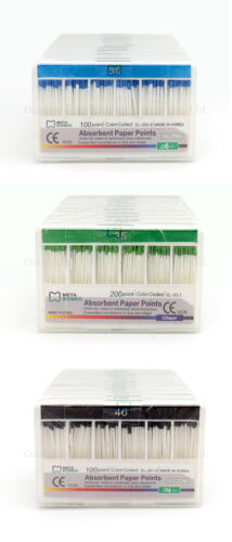 10boxes/lots Dental Endo Absorbent Paper Points Taper 02/.04/.06 Size #15-40 - Picture 14 of 44