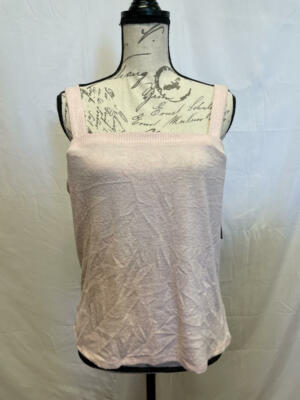 BCX Square Neck Cozy Soft Tank Size Medium NWOT