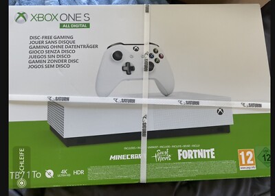 Microsoft Xbox One S All-Digital Edition 1TB Spielekonsole - Weiß NEU Sealed