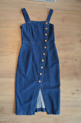 Jeanskleid XS mit Trägern strech Vero Moda