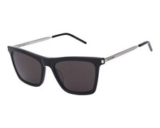 Yves Saint Laurent SL-511 - 001 SUNGLASSES IN BLACK / GREY LENS 55-18-145 NEW